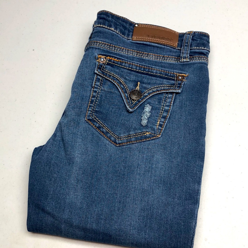 LIKE NEW GIRLS VIGOSS STRAIGHT CUT SLIM JEANS (GIRLS) 14/28x25 ⭐️